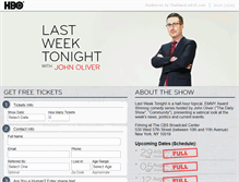 Tablet Screenshot of lastweektickets.com